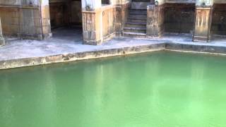 Roman Bath Sacred Spring Bubbling, Bath, Uk - 7/20/13