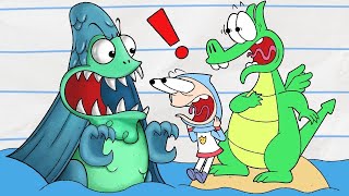 Spooky Island! | Boy & Dragon | Cartoons For Kids | WildBrain Fizz