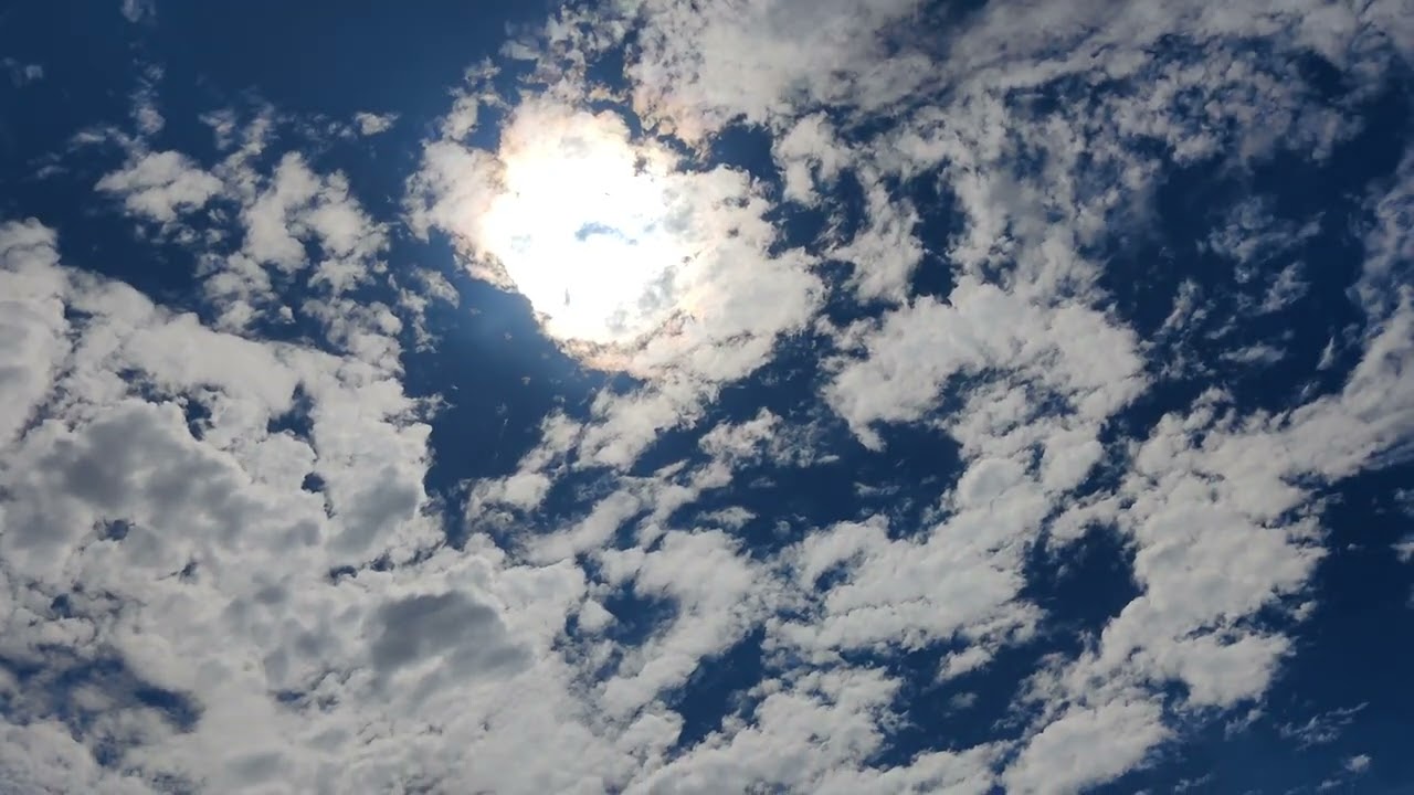 Cloudless sky background 