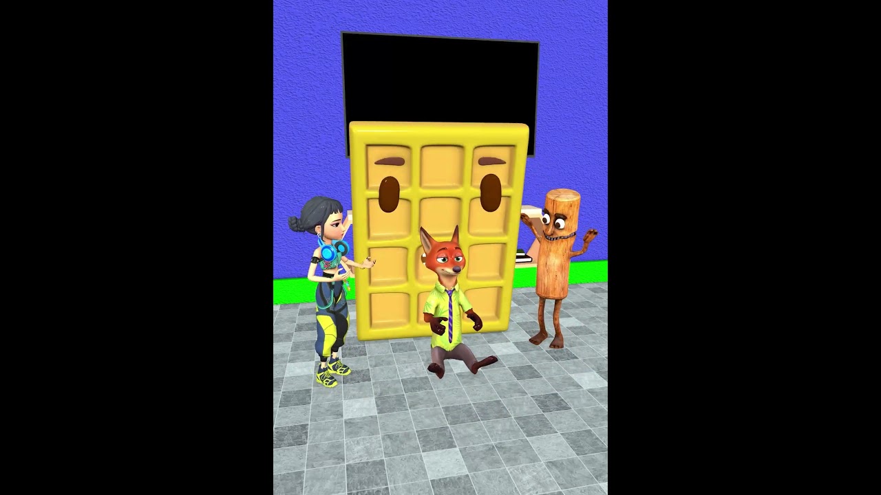 K-pop Demon Hunters The sponge cake fell on the friends  