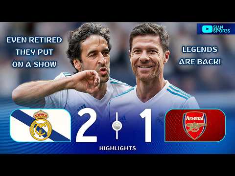 THE RETURN OF LEGENDS! XABI ALONSO AND RAÚL COME BACK AND DELIVER A HISTORIC SHOW AT THE BERNABÉU!