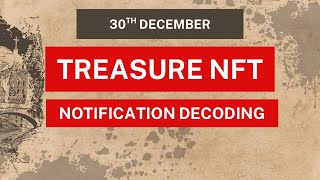 Treasure NFT is still Breathing!! New Notification🚨🚨#treasurenftupdate #treasurefun #tuft 