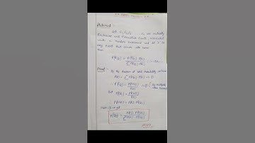 Bayes Theorem In #probability #maths #mathematics #exampreparation #mathstricks #easymaths #exam