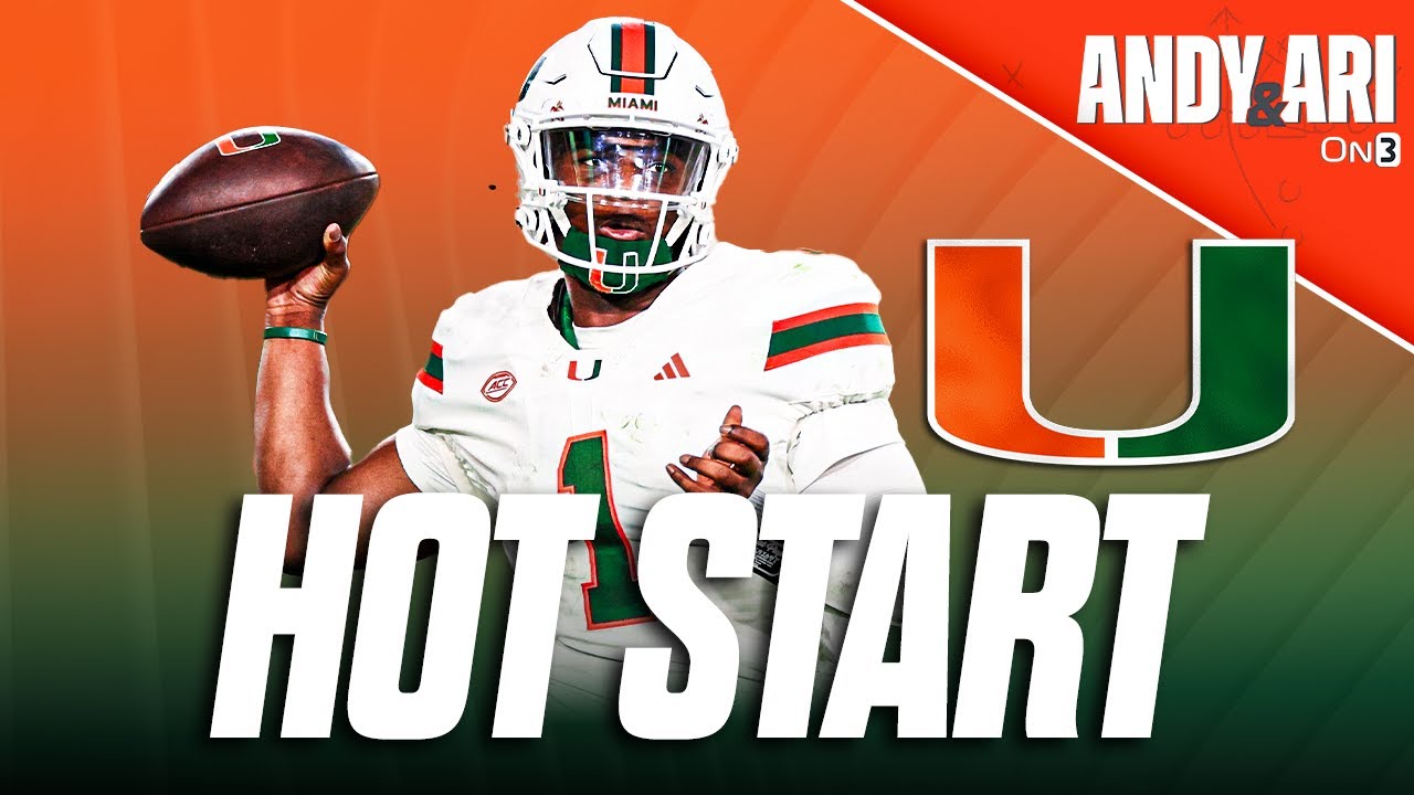 Cam Ward in CONFERENCE Play vs Virginia Tech | Will Miami Hurricanes QB SHINE vs Hokies on Friday?