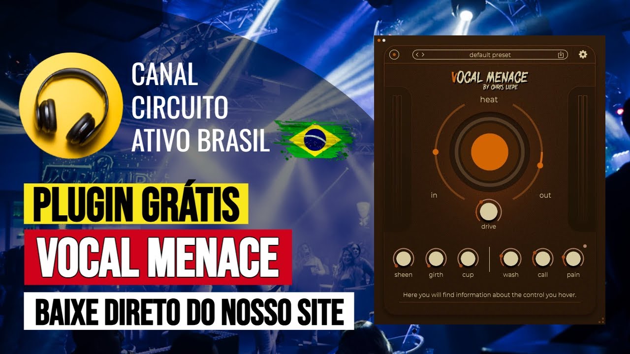 ❌ Plugin Grátis: Vocal Menace: Baixe já o seu ❌