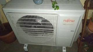 Fujitsu ASYG24KLCA cooling mode (100Watts, 26C out, 26C in)
