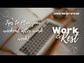 🌞 Weekend Vlog – A Productive Yet Peaceful Day After a Hectic Work Week! 🌞#workfromhomelife