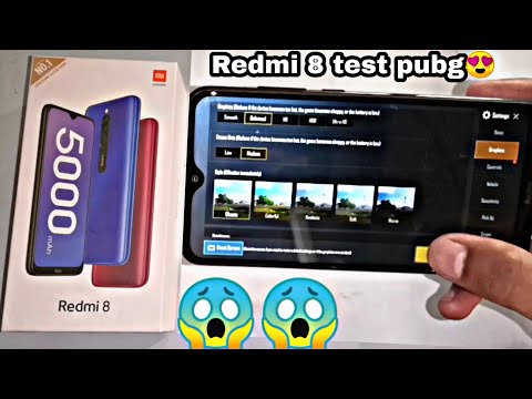 Redmi 8 pubg test high graphics settings new version  pubgtest  redmi8