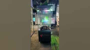 Glass display cabinet for museum