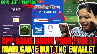 GROW YOUR FOREST APP BUAT DUIT MALAYSIA 🔥Game DAPAT DUIT TOUCH N GO eWallet screenshot 4