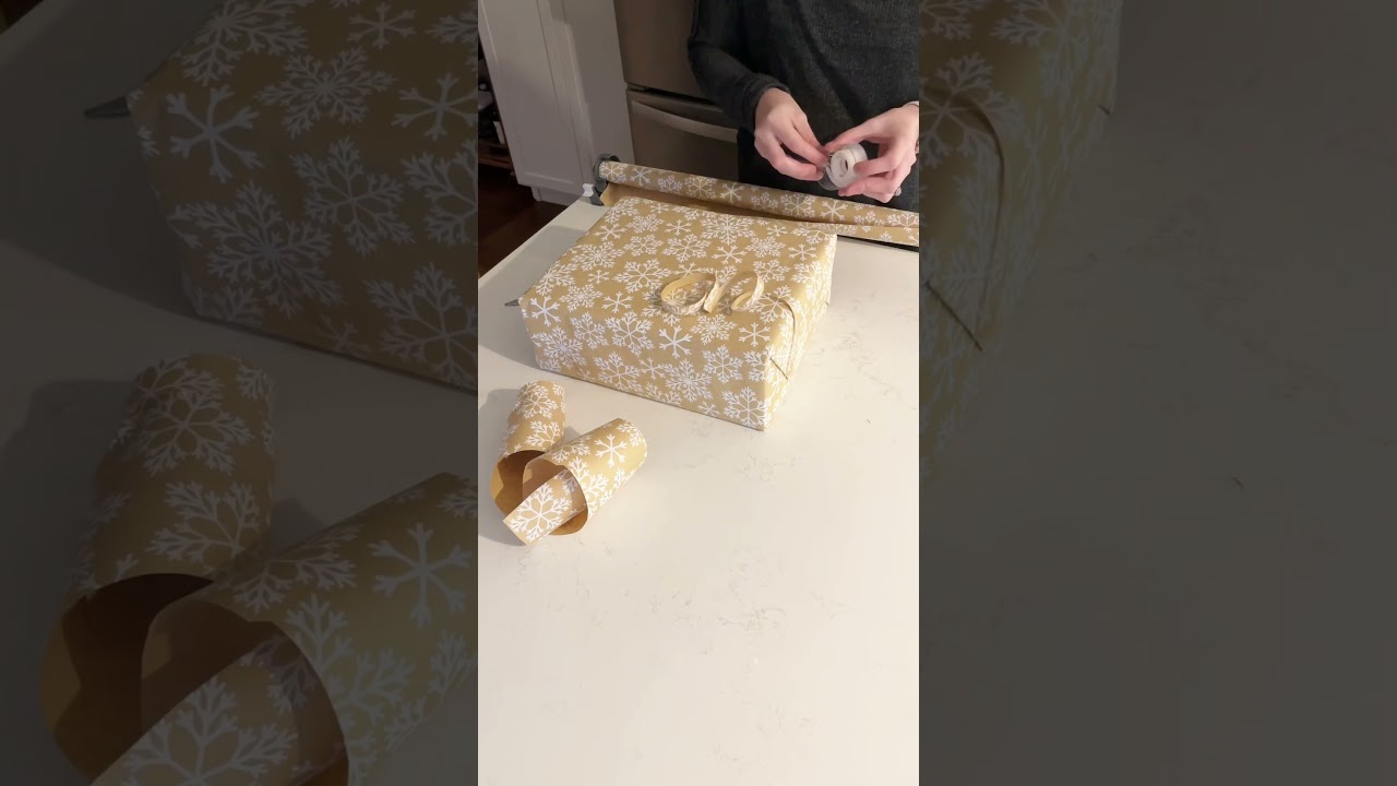 Craft Cottage - How to Wrap Gifts With Wired Ribbon