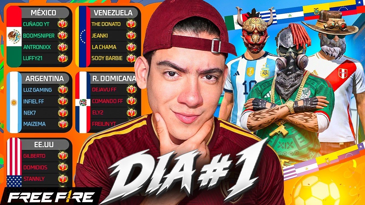 EL REGRESO de DONATO a LOS TORNEOS de FREE FIRE !!