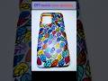 DIY mobile cover painting #handmade #homemade #art&craft #shorts