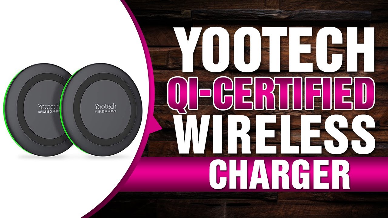 Yootech [2 Pack] Wireless Charger Qi-Certified 7.5W Wireless Charging Compatible with iPhone Xs