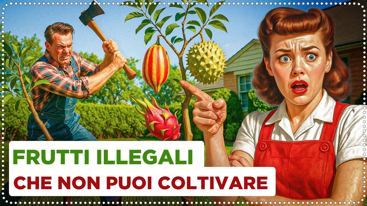 7 frutti da giardino ILLEGALI che NON PUOI coltivare in America - YouTube