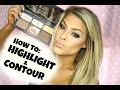 how to highlight and contour tutorial | EASY step by step | Valerie Pac