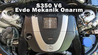 S350 V6 Evde Mekanik Onarım | Modelli Araba Dert Mi? | Vlog