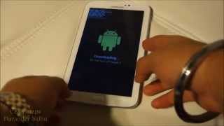 How to put Samsung Galaxy Tab 3 in Download Mode