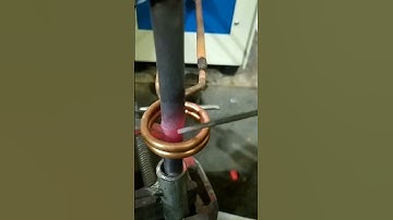 Induction brazing machine #shorts