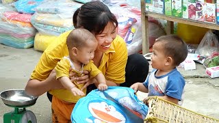 Download Lagu Một người mẹ đơn thân thu hoạch cà tím, xây chuồng lợn và nấu bữa ăn ngon đầu tiên của mình. MP3