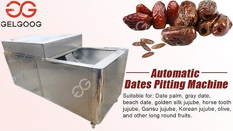 Automatic Dates Pitting Machine For Dates Core Removing