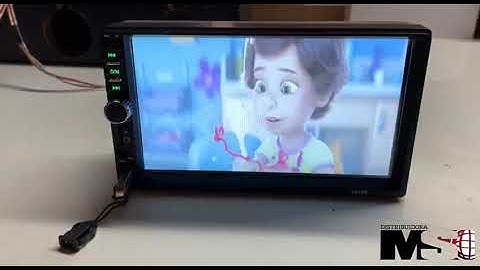 Multimídia Espelhamento Android e Ios MP5 FIRST OPTION MID 7018B 7