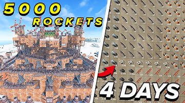 How The Most OVERPOWERED Monument Lets Us Shoot 5000 ROCKETS in 4 Days - Atlas 2x