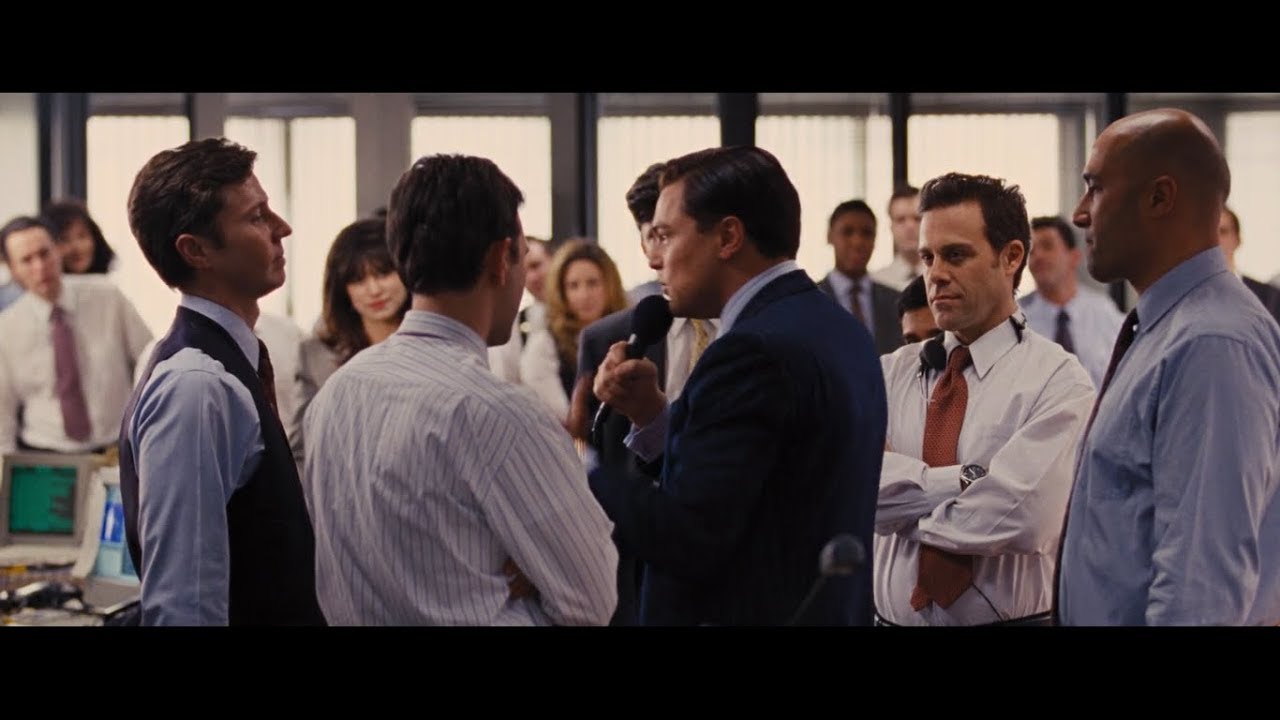The Wolf Wall Street motivation to employees YouTube