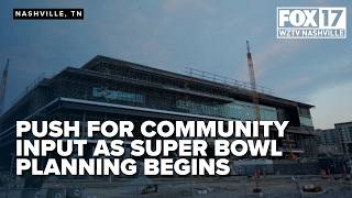 Nashville leader pushes for community input as Super Bowl planning begins