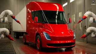 Elon Musk Shocks $25,140 Insane Savings for Tesla Semi 2025! Tesla’s Secret Weapon Exposed!