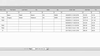 View Sales Transactions