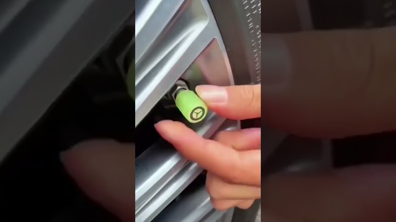 Fluorescent valve caps car accessories! 