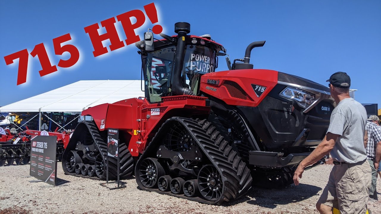 Farm Progress Show 2023 Featuring NEXAT, 715 Quadtrac, Fendt Ideal