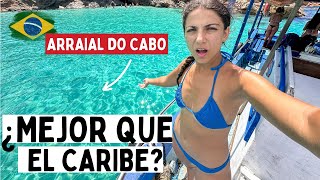 🤯Mira lo que ENCONTRAMOS en el mar MAS CRISTALINO de BRASIL ⚠️ #Arraialdocabo #cabofrio