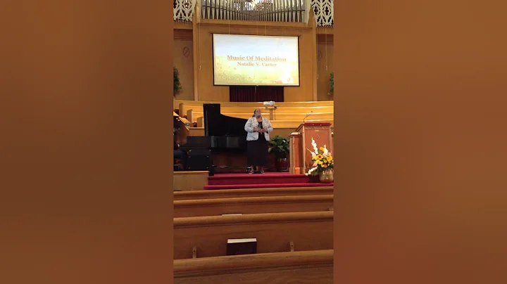 I Want Jesus to Walk with Me-Natalie Carter