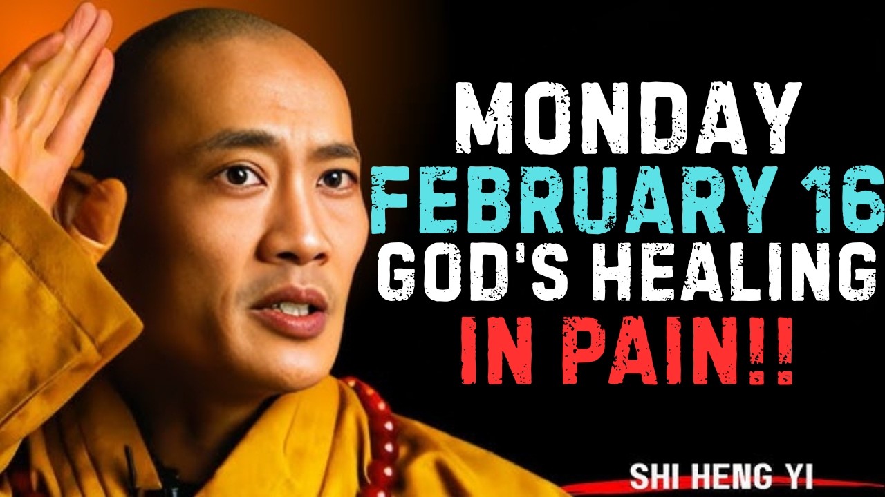 MONDAY, FEBRUARY 16 | GOD'S HEALING IN PAIN!! | SHI HENG YI