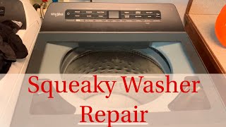Whirlpool Washer Squeak Repair