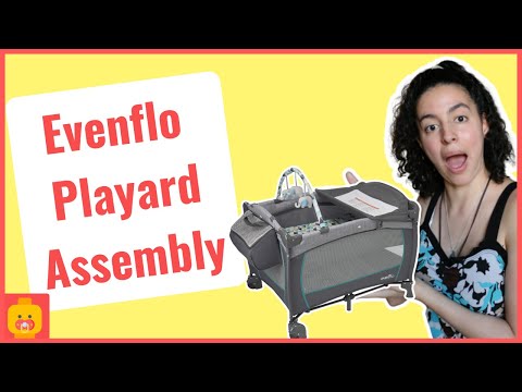 How to Assemble the Evenflo Babysuite DLX Playard I Step by Step Guide