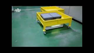 Autonomous Mobile Robot lifting 200 kg payload for one-to-many payload applications