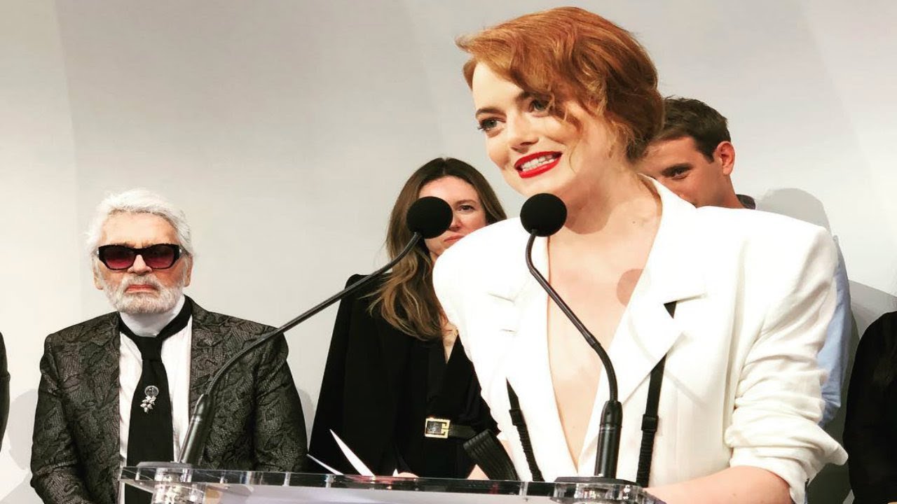 Emma Stone Announces The Winner Of The 2018 LVMH Prize
