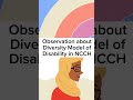 Diversity Model of Disability