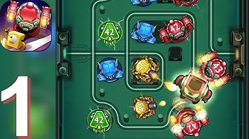 Cybershock : TD Idle & Merge - Gameplay Walkthrough Part 1 (Android,iOS)