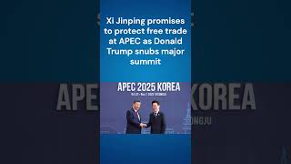 Xi Jinping promises to protect free trade at APEC as Donald Trump snubs major summit.