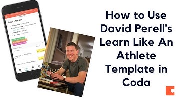 Learn Like An Athlete by David Perell - Template and Tutorial (Coda)