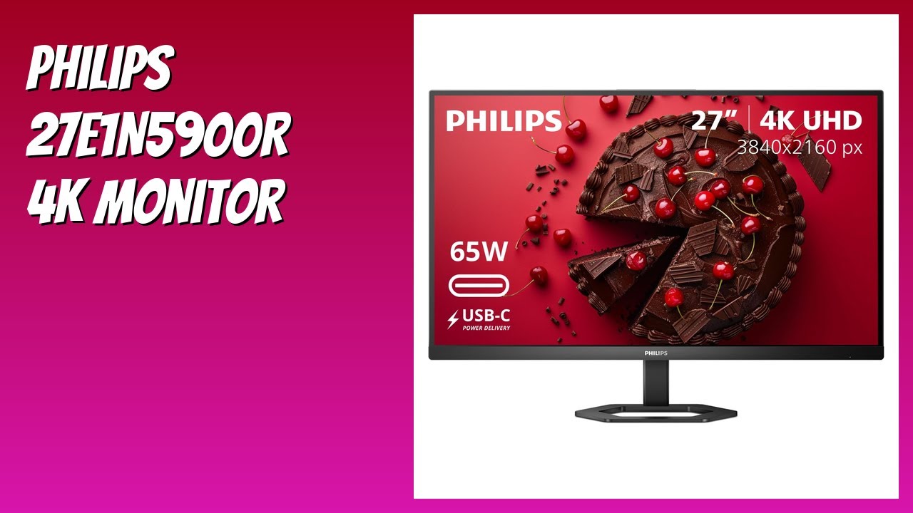 REVIEW (2026): Philips 27E1N5900R 4K Monitor. Features - YouTube