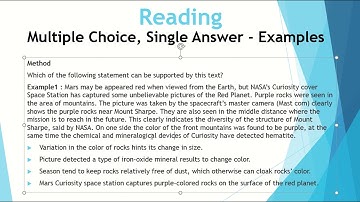Multiple Choice Single Answer | PTE Reading | Methods, Tips & Techniques