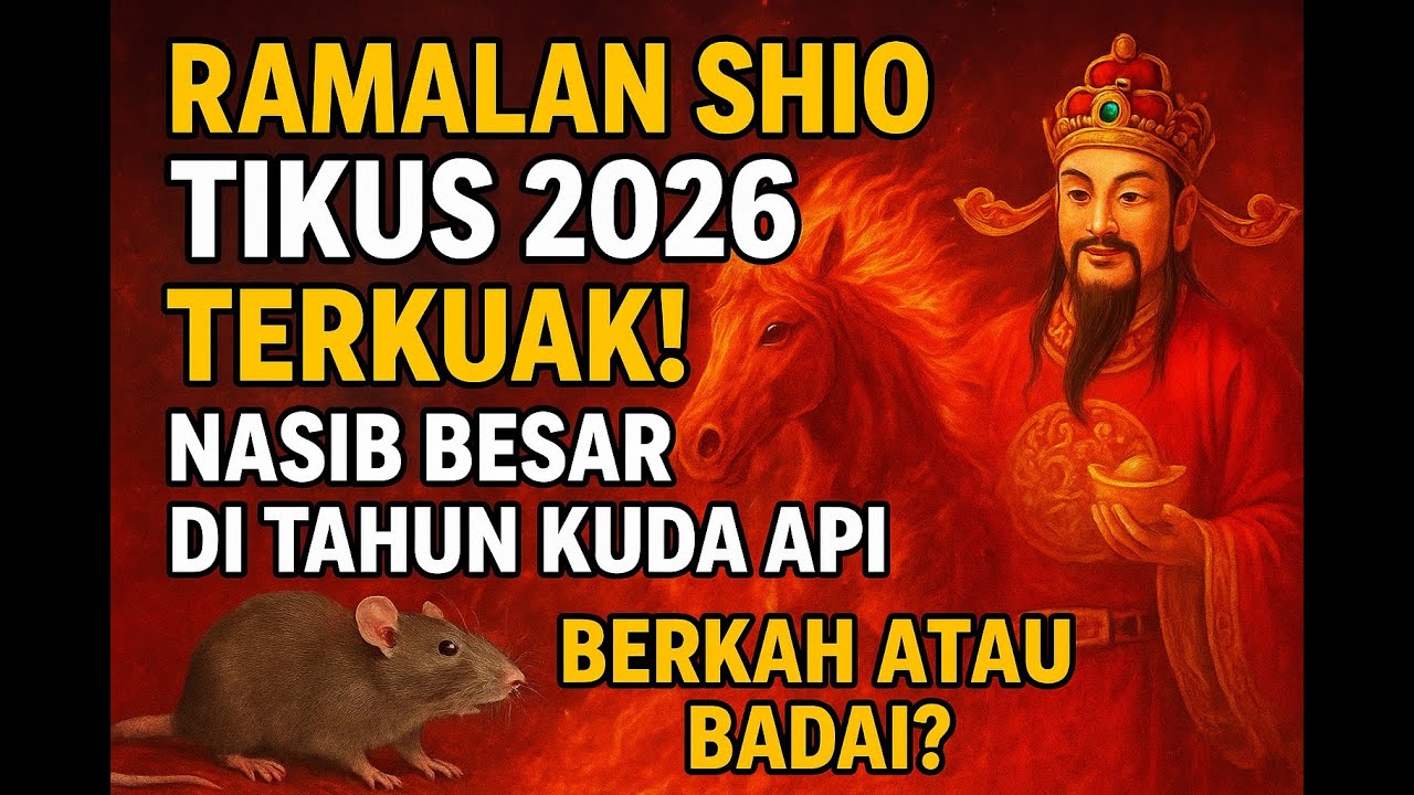 Ramalan Shio Tikus 2026 TERKUAK Nasib Besar di Tahun Ku… — Transcript