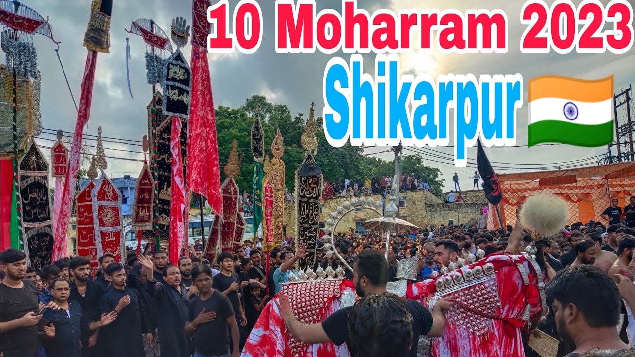Live Youm e Ashura 10 Moharram 2023 || #shikarpurazadari #moharram2023  #shia #azadarinetwork