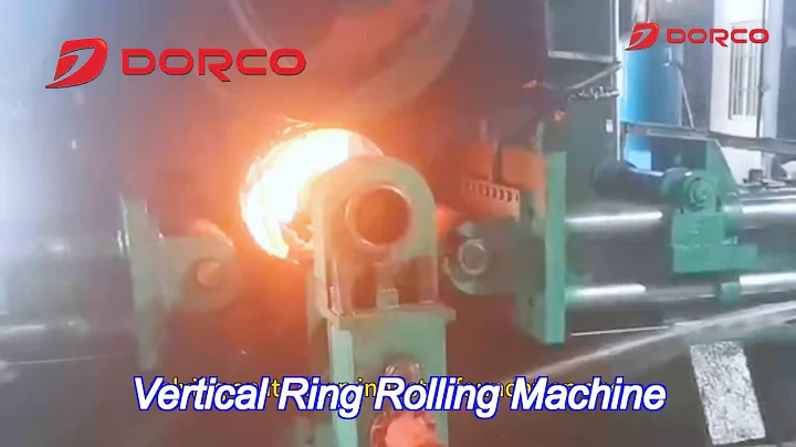 d51k-800 vertical ring rolling machine cnc ring rolling forging automated operation