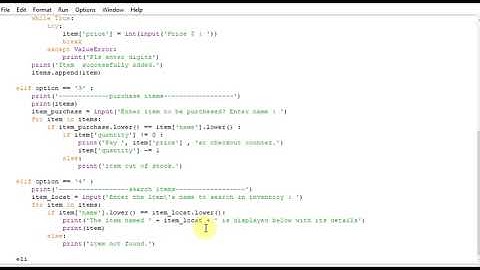 Supermarket Management System in Python